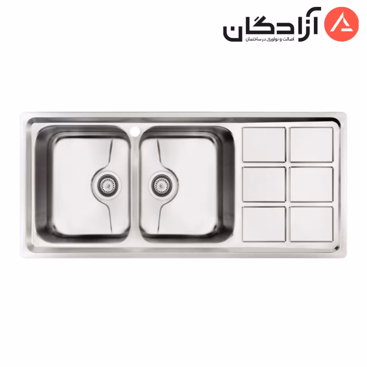 سینک استیل آروما مدل AR-702