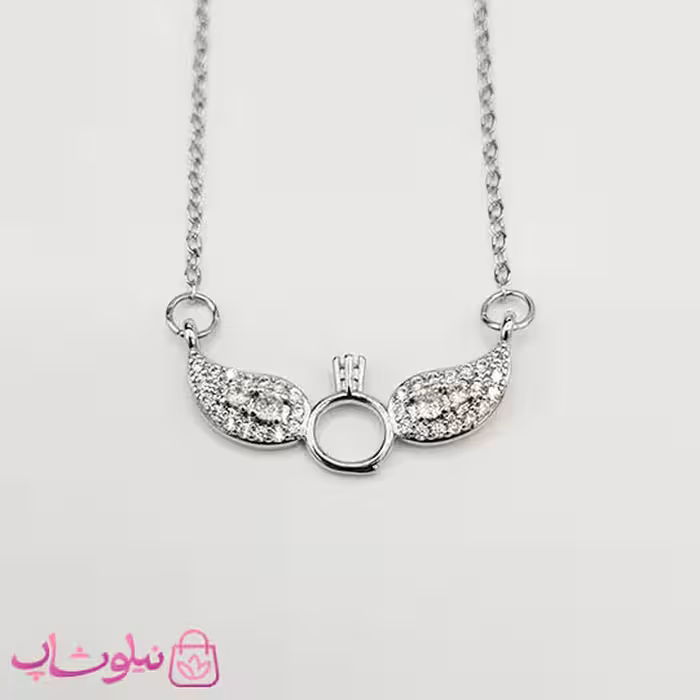 گردنبند زنانه جواهری مدل بال کد 98