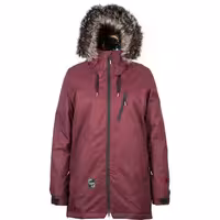 کاپشن اسکی زنانه L1 PREMIUM GOODS FIREBANKS WINE