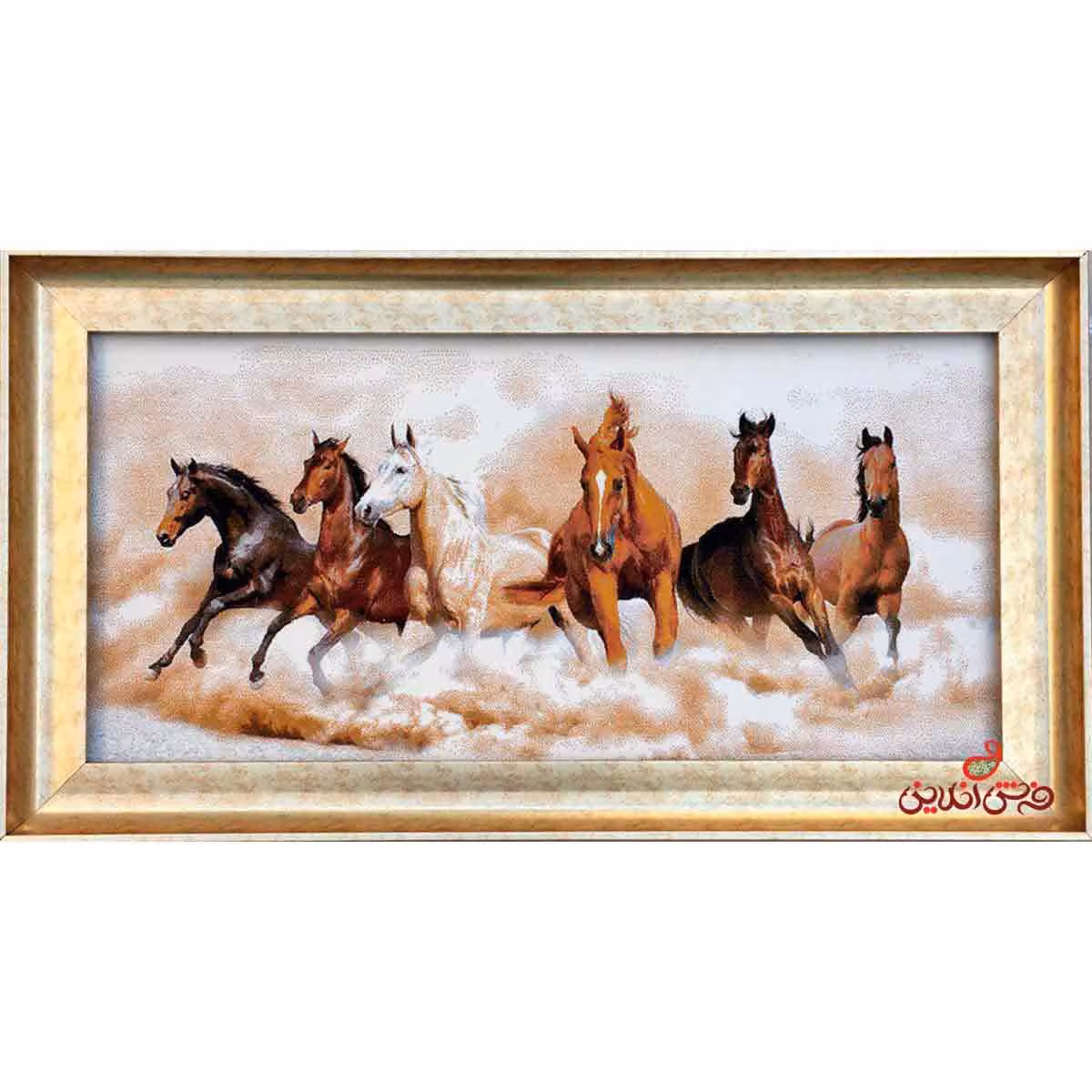 تابلو فرش ماشینی طرح چاپی کد 58