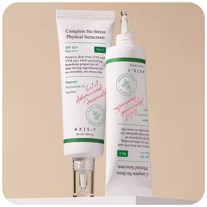 ضد آفتاب فیزیکی اکسیس وای (Axis-Y Complete No-Stress Physical Sunscreen)