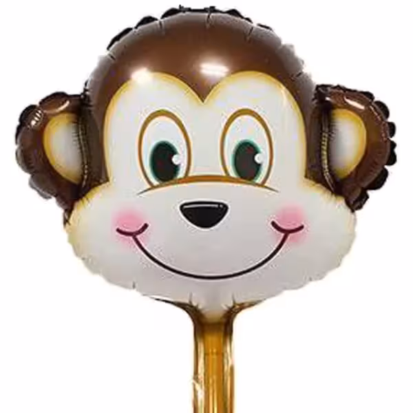 بادکنک فویلی مینی طرح میمون