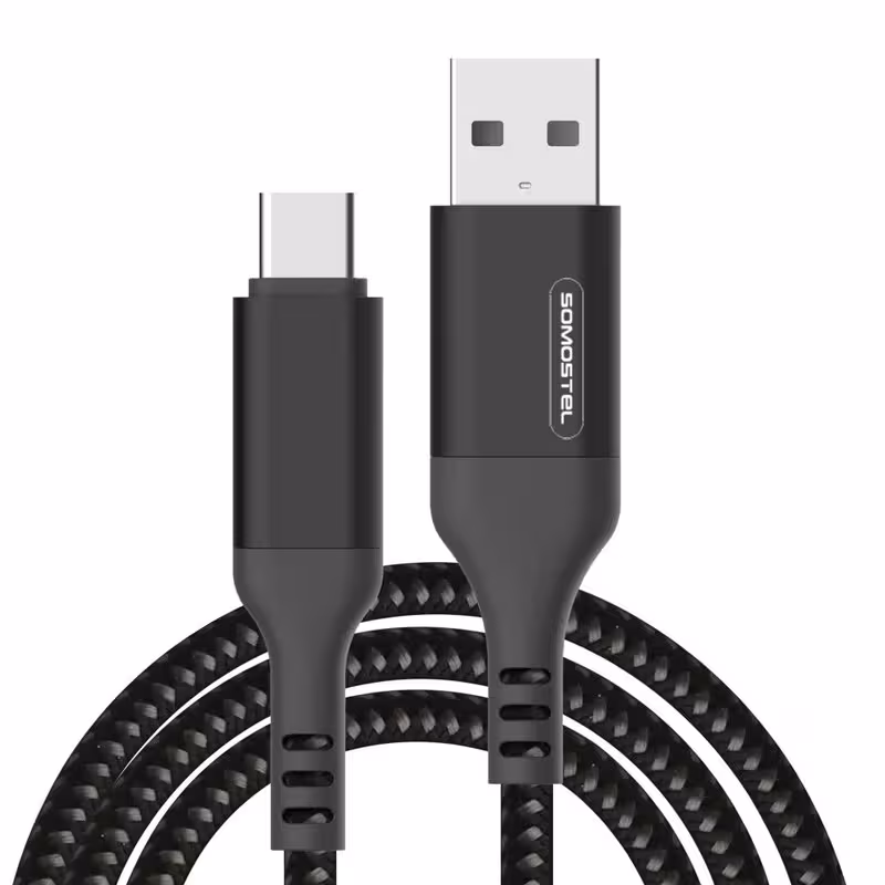 کابل تبدیل USB به USB-C سوموس تل مدل FAST CHARGE BW16 طول 1 متر