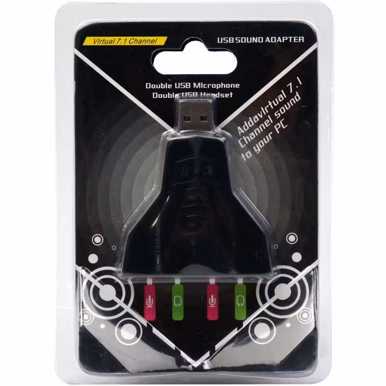 کارت صدای هواپیمایی Pnet مدل Virtual 7.1