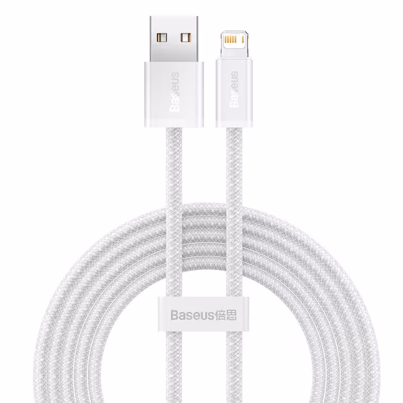 کابل آیفونی فست شارژ Baseus CALD00040 2.4A 1m