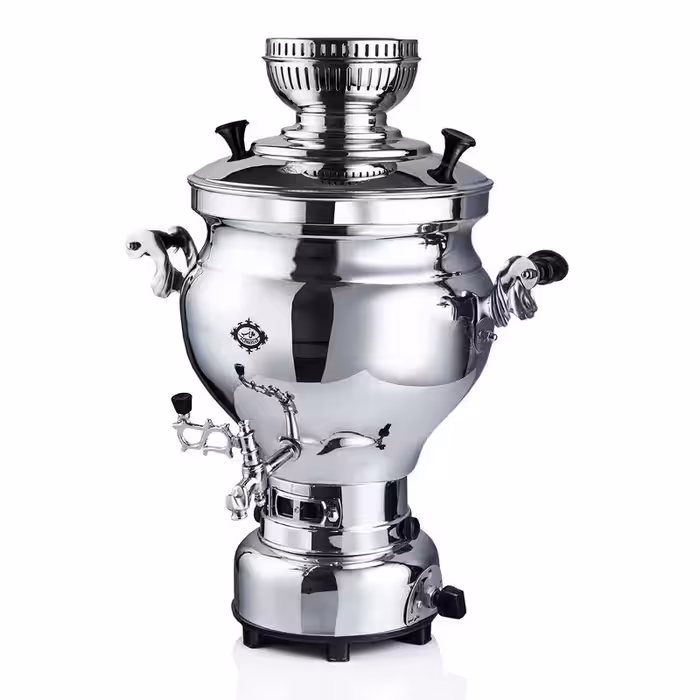 سماور گازسوز عالی نسب مدل ارس (ظرفیت 8.5 لیتر)