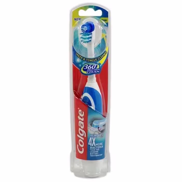 مسواک باطری خور هلندی کلگیت Colgate ضد پوسیدگی 360 درجه 85 گرم