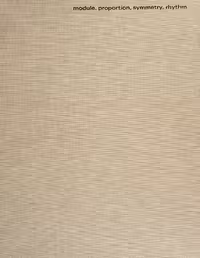 خرید و دانلود نسخه کامل کتاب Module, Proportion, Symmetry, Rhythm