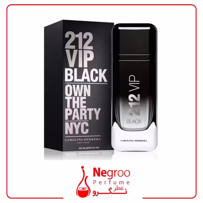 عطر ادکلن کارولینا هررا مدل Black Carolina Herrera 212 VIP