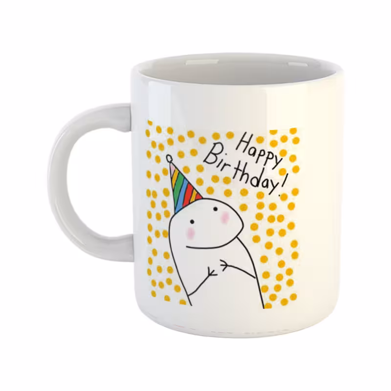 خرید ماگ-لیوان  میقولی happy birthday