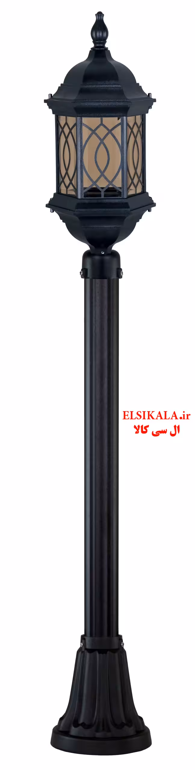چراغ سرلوله شش ضلعی طرحدار آلمینیوم دایکاست
