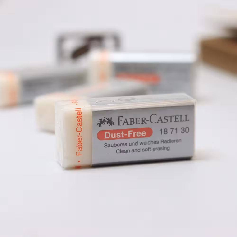 فابرکاستل پاک کن داست فری کوچک 187130 FABER-CASTELL Eraser DUST FREE