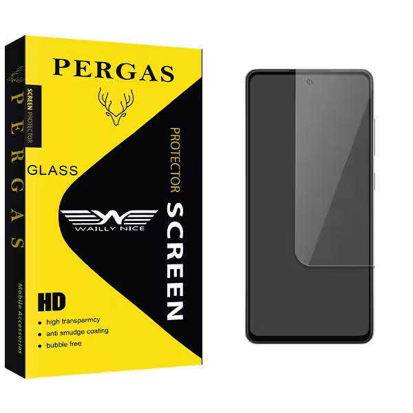 محافظ صفحه نمایش شیشه ای وایلی نایس مدل Pergas Glass مناسب برای گوشی موبایل شیائومی Note 9T