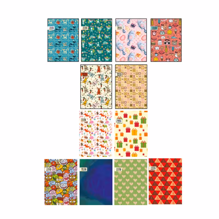 دفتر40برگ وزیری سیمی دانشجویی ایده