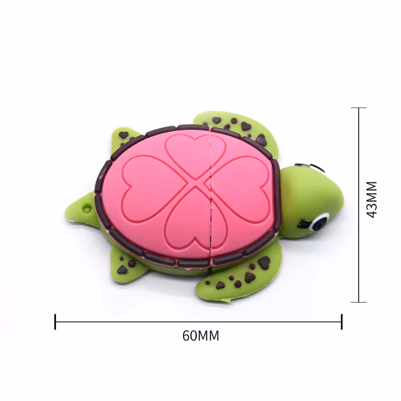 فلش مموری طرح لاک پشت مدل UL-Turtle01 ظرفیت 8 گیگابایت