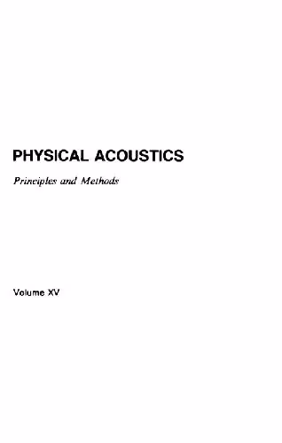 خرید و دانلود نسخه کامل کتاب Physical Acoustics