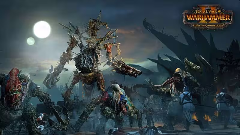 سی دی کی Total War WARHAMMER II – Curse of the Vampire Coast