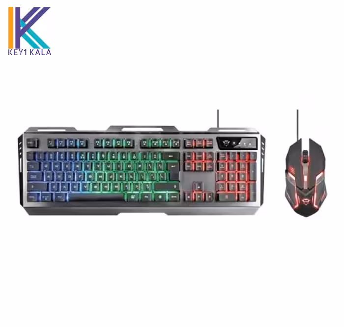 کیبورد و ماوس گیمینگ تراست مدل GXT845 TURAL