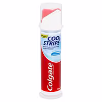 خمیردندان پمپی انگلیسی کلگیت Colgate Cool Stripe عصاره نعناع 100 میل