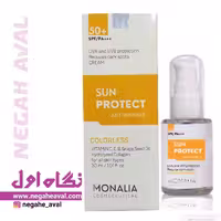کرم ضدآفتاب ضدچروک SPF50 مونالیا