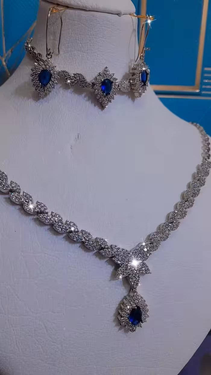 ست کامل جواهری  رنگ ثابت  وستا گالری