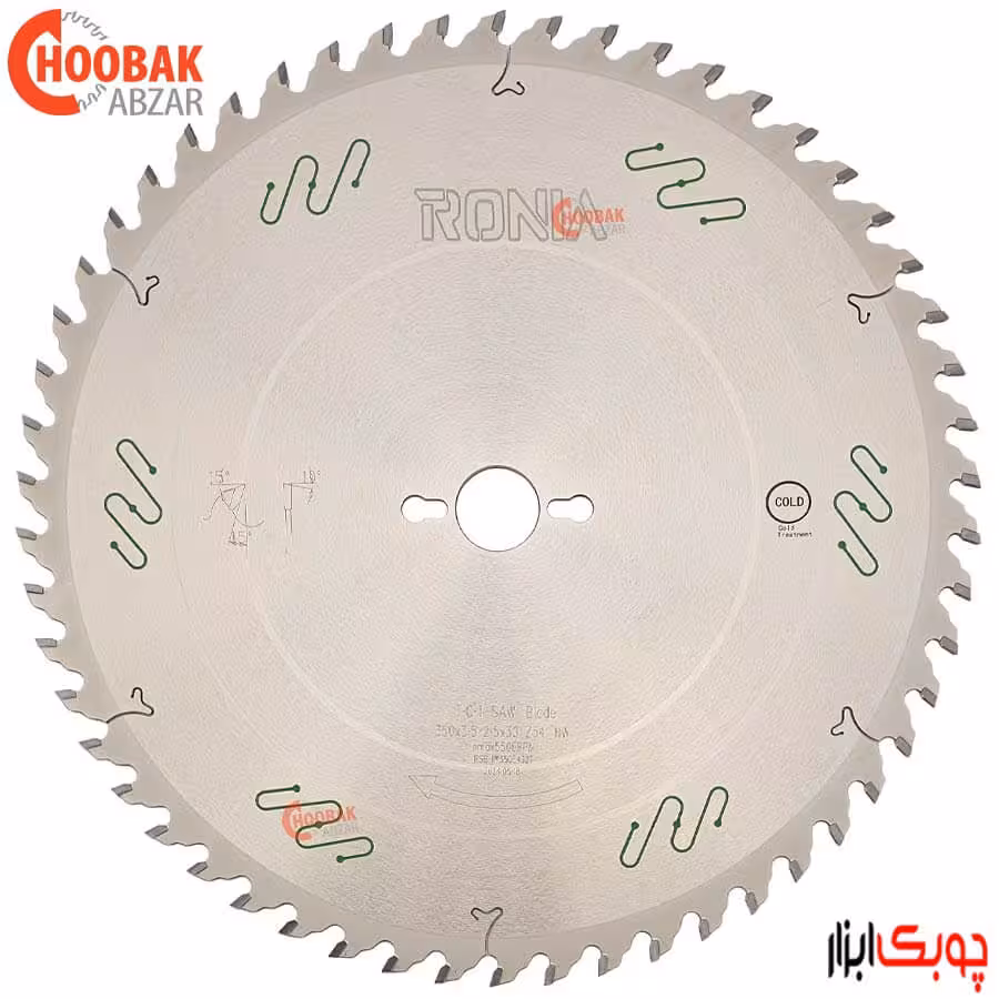 تیغ اره الماس چوب بر 350*54 رونیا کد RSB-IW3505430T