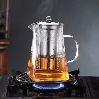 قوری هرمی صافی استیل 950 میل