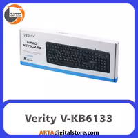کیبورد وریتی Verity V-KB6133 Black