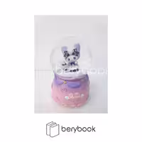 دکوری / گوی چراغدار و موزیکال / پمپ دار / طرح کرومی / بزرگ