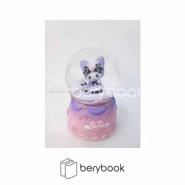 دکوری / گوی چراغدار و موزیکال / پمپ دار / طرح کرومی / بزرگ