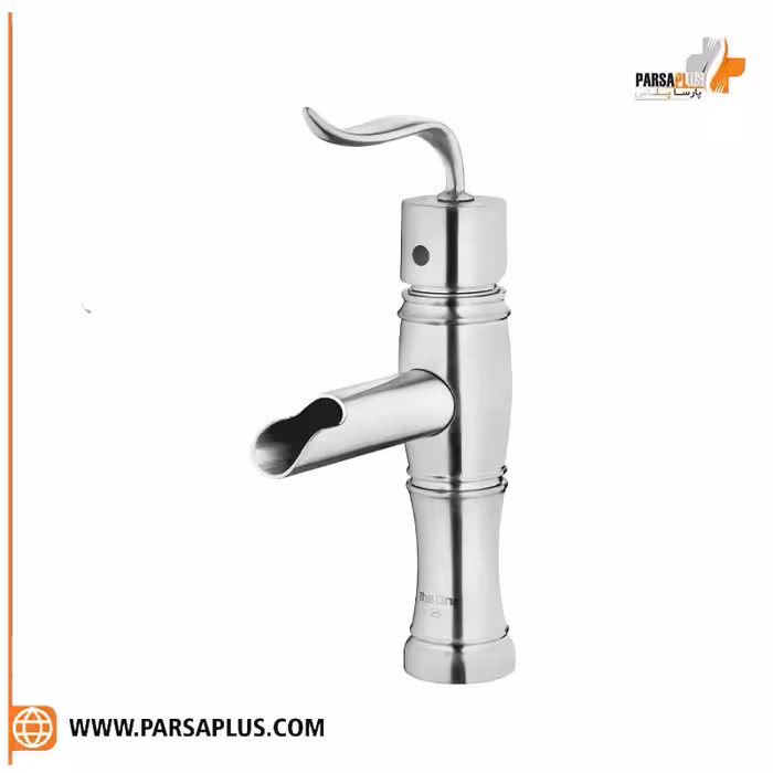 شیر روشویی دوان مدل لاکا کروم مات