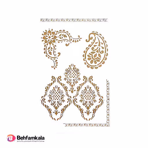 شابلون استنسیل کد 0129 ابعاد 30*40