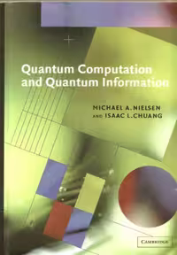 خرید و دانلود نسخه کامل کتاب Quantum computation and quantum information