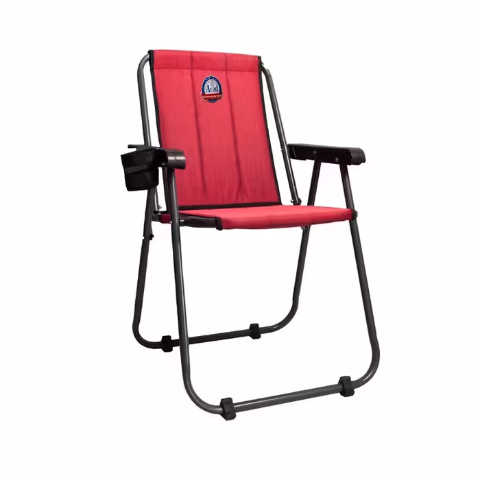 صندلی ساحلی سایانا مدل دسته پلاستیکی جا لیوان دار کد A-104