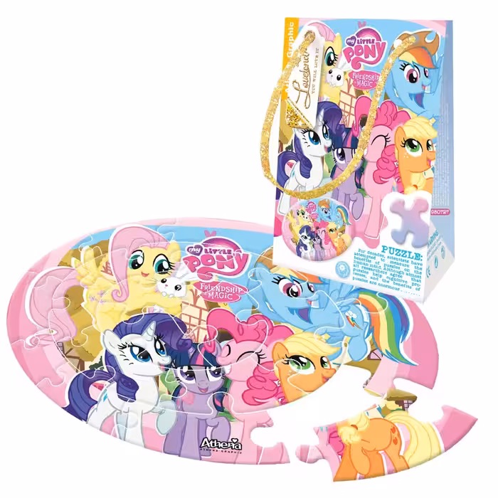 پازل پاکتی 18 تکه آتنا طرح پونیAtena