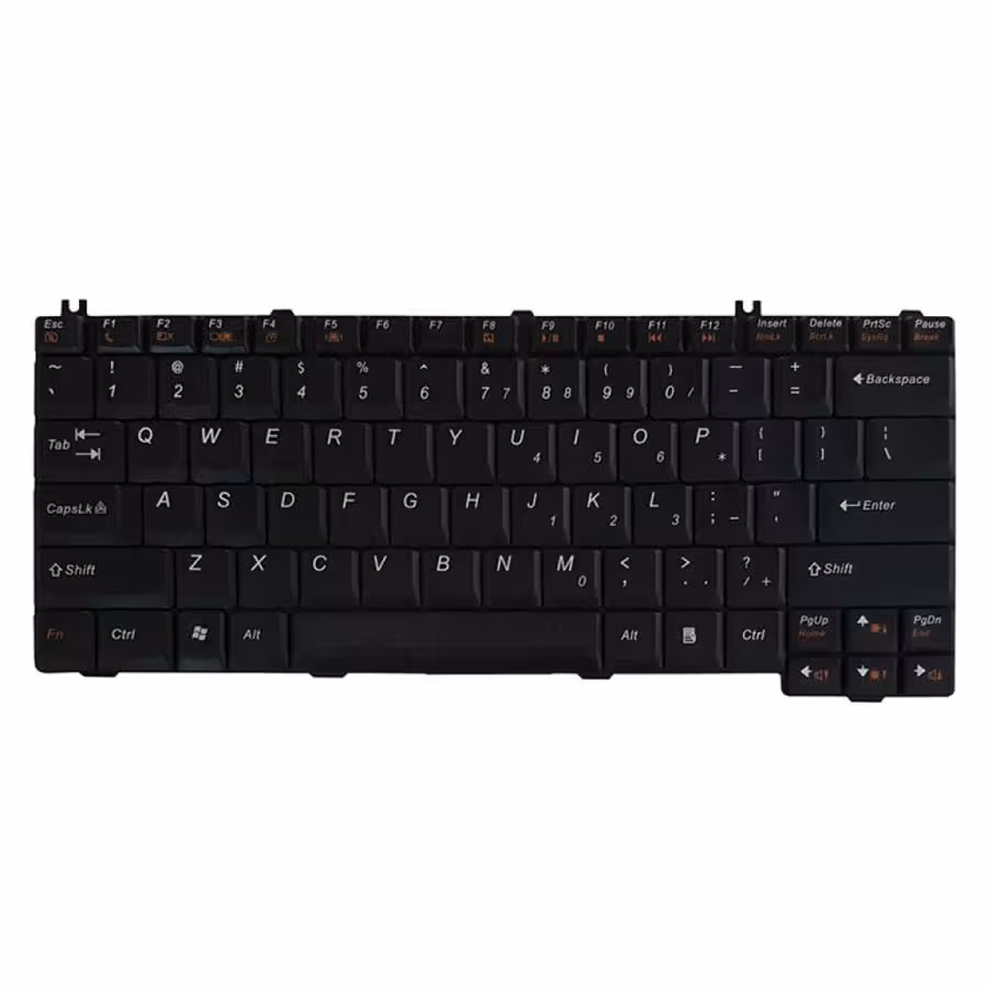 کیبورد لپ تاپ لنوو مدل N100 N200 N500 مشکی