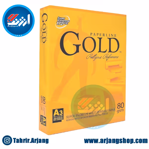 کاغذ A5 Gold