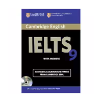 کتاب Cambridge IELTS 9 CD دورنگ