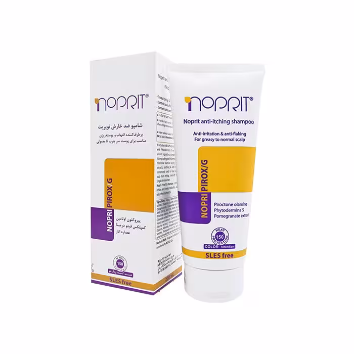 شامپو ضد خارش موی چرب نوپری پیروکس جی نوپریت