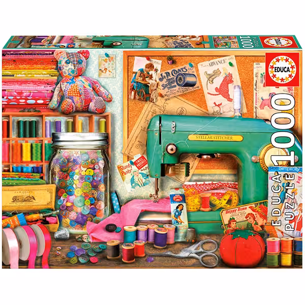 پازل 1000 قطعه Educa طرح گوشه خیاط خونه