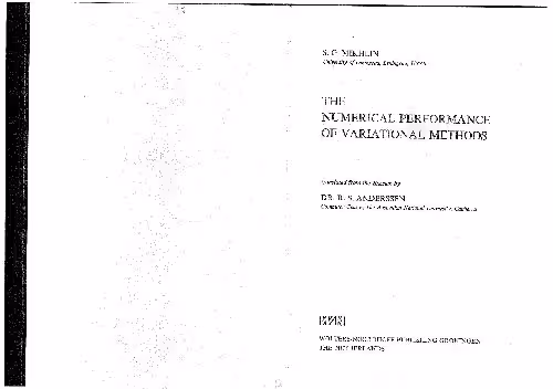 خرید و دانلود نسخه کامل کتاب The numerical performance of variational methods