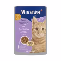 پوچ گربه وینستون Winston طعم بوقلمون و شکار