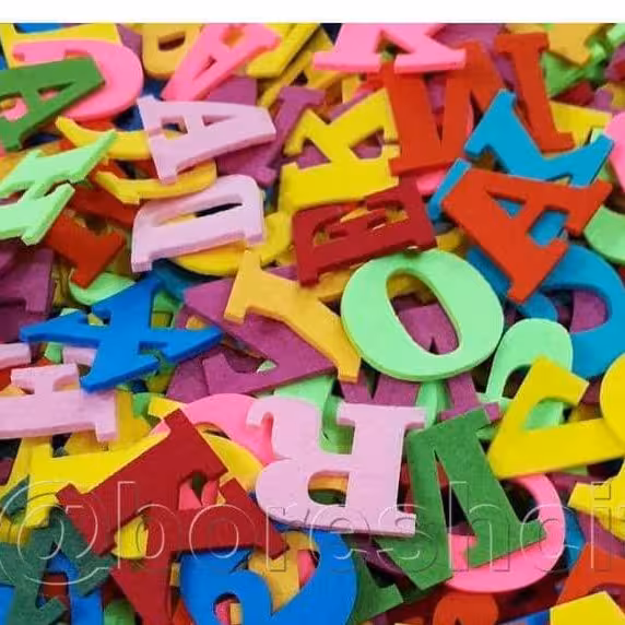 حروف انگلیسی 26 حرف