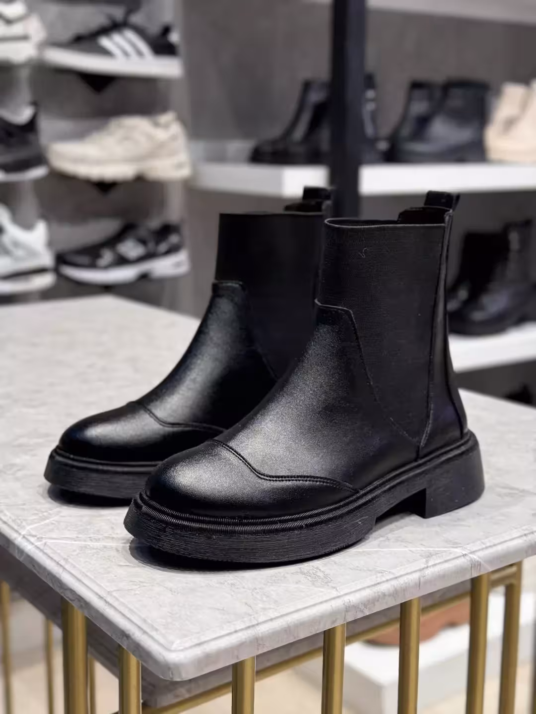 بوت بلند زنانه کد N4-135 رنگ مشکی سایز 38