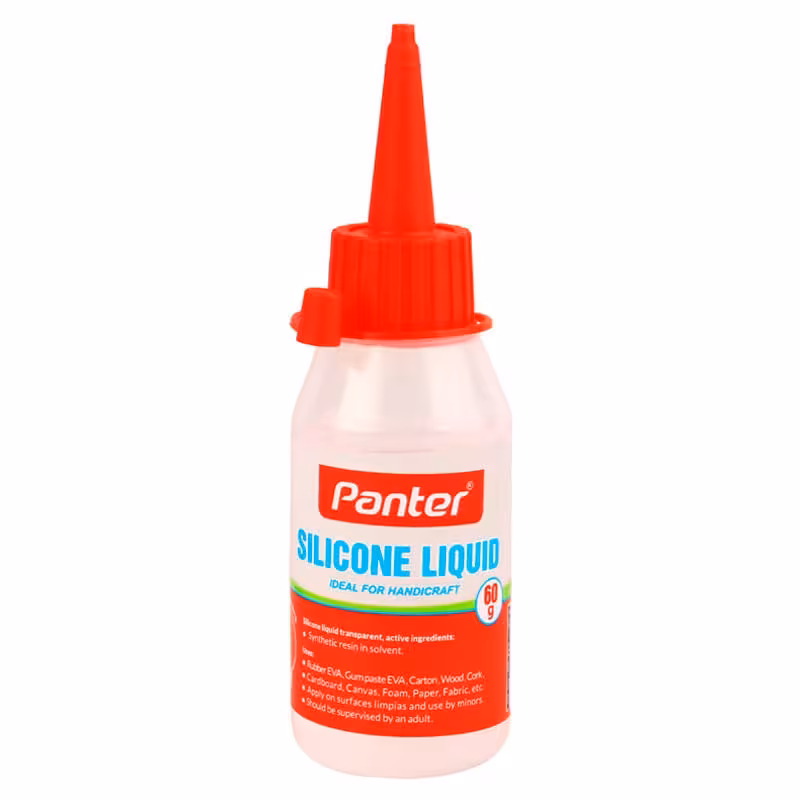 چسب سیلیکونی همه کاره Panter GL423 60gr بسته 12 عددی