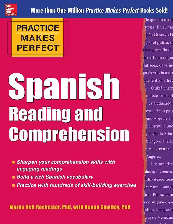 خرید کتاب ریدینگ و درک مطلب اسپانیایی Practice Makes Perfect Spanish Reading and Comprehension