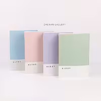 دفتر منگنه ای Pantone پاستلی