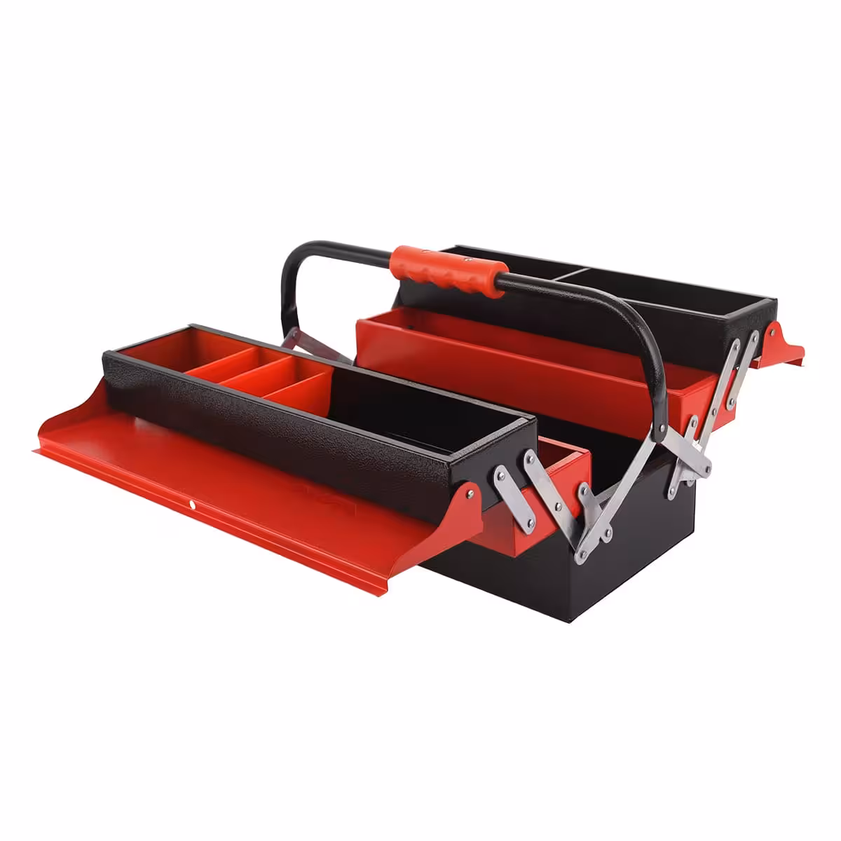 جعبه ابزار فلزی 40 سانت 3 طبقه آروا مدل 4706