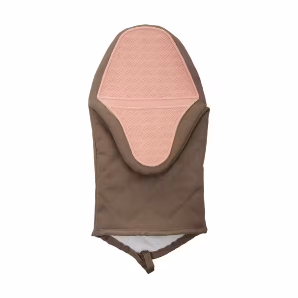 بنتاتی - دستکش بلند صورتي كتان - سيليكون