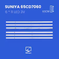 بک لایت تلویزیون سونیا  مدل 65CD7040